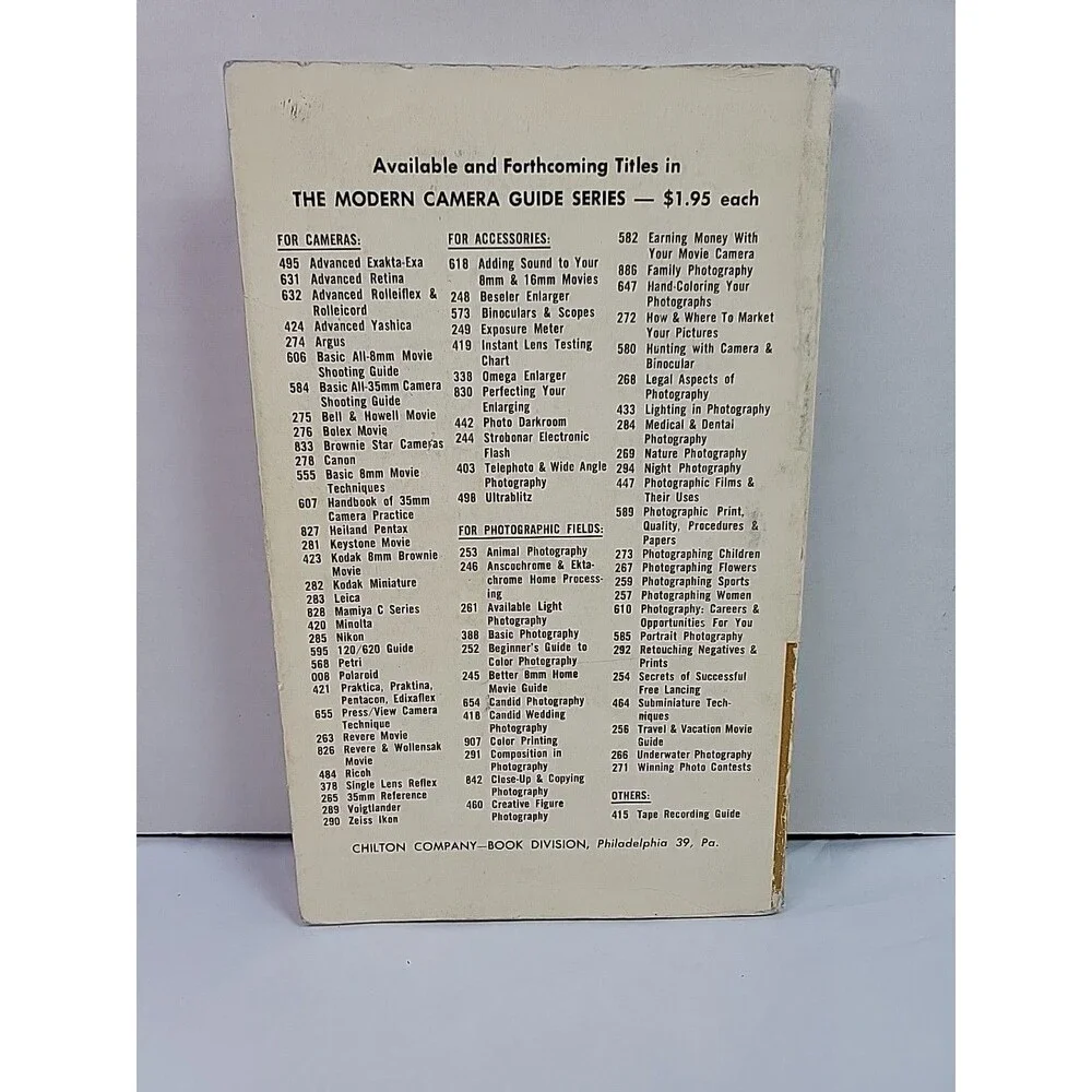 Vintage 1962 Nikon F Eye Level Reflex Guide Kenneth Tyding First Printing Camera
